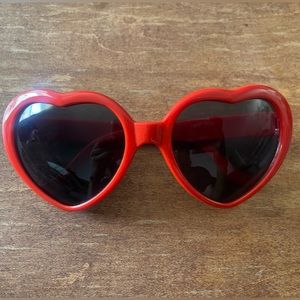 Gorillaz heart shaped sunglasses